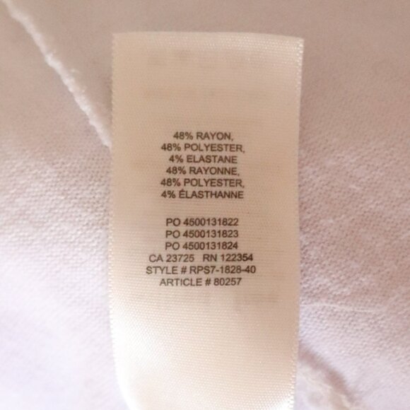 Aritzia Wilfred Free Womens White Sz M Turtleneck Long Sleeve Layering Pullover - Picture 11 of 11